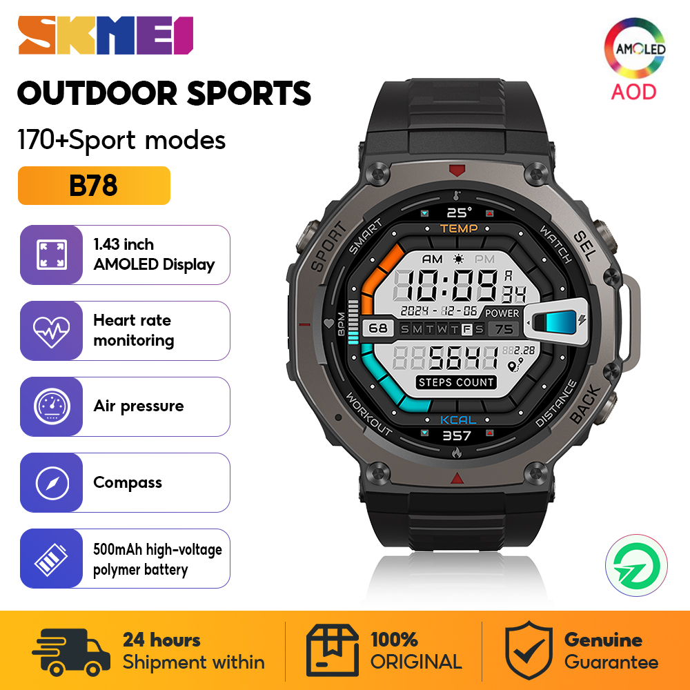SKMEI Military Outdoor Sport S - Smartwatch Watches For Girls ulasan dan harga