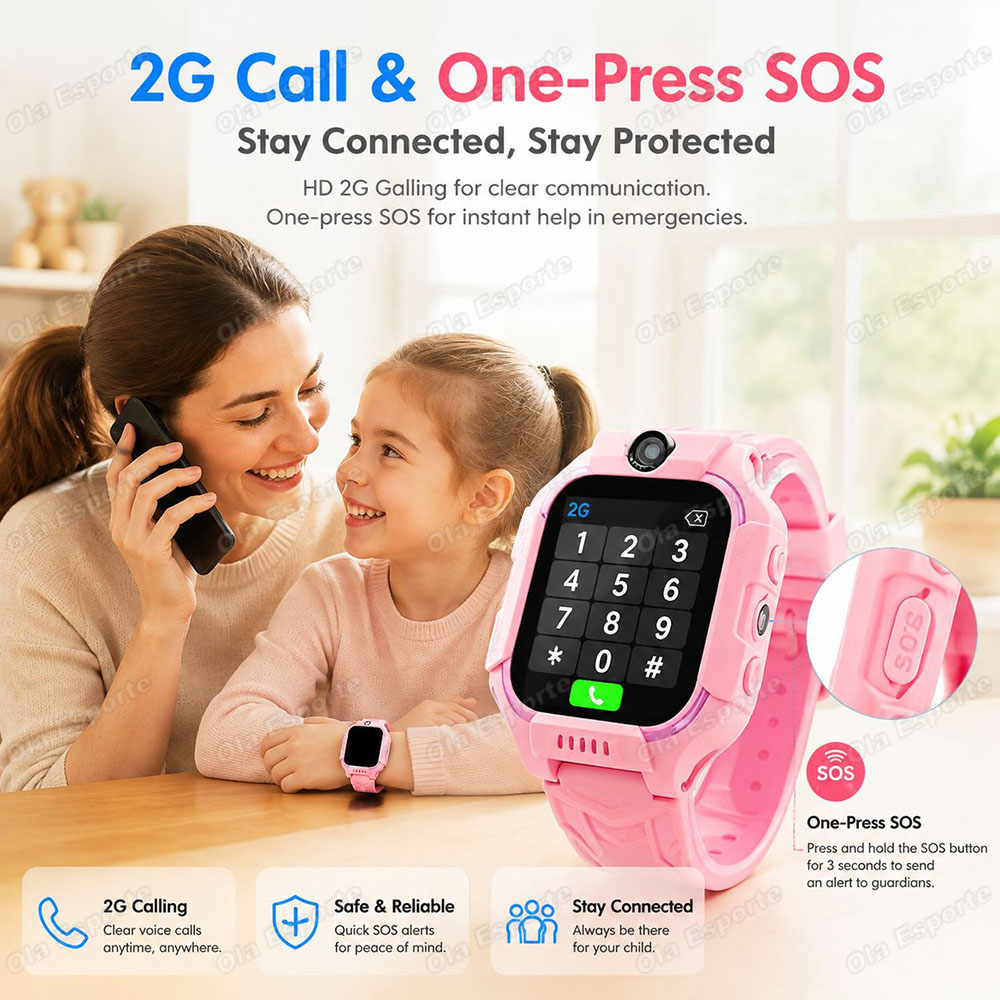 2026 New 5G Kids GPS Smart Wat - Smartwatch Watches For Kids With Gps ulasan dan harga