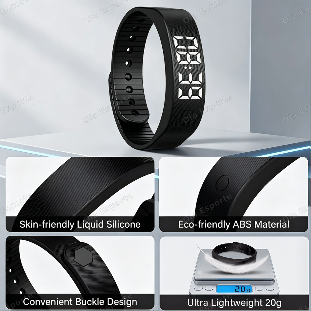 Vibrating Alarm Clock Watch He - Smartwatch Watches Price ulasan dan harga